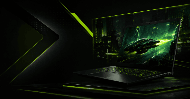 Gaming laptop with RGB keyboard